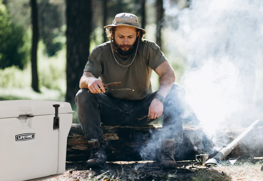 portable outdoor beverage cooler